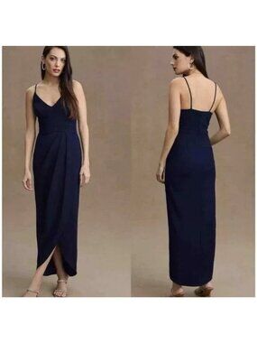 bhldn jemma scoop neck corset fit & flare maxi dress BHLDN Jemma Scoop-Neck Corset Maxi Dress Pink Fit & Flare Women's S
